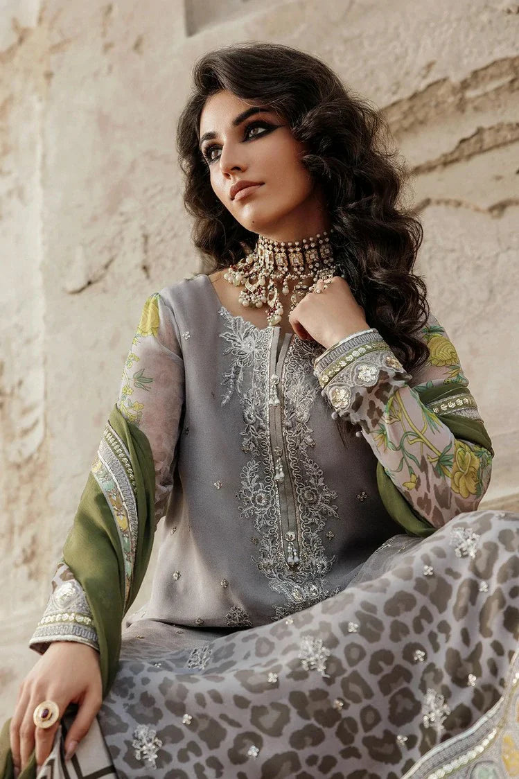 Picture of Charizma - Vasal Luxury Chiffon Festive Edit Vol 2 - VSL6-12 - Unstitched - Available at Raja Sahib