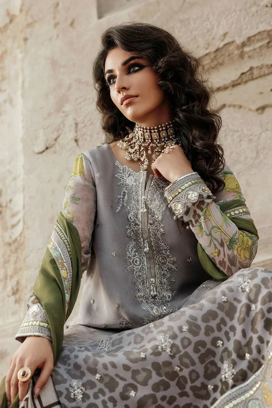 Picture of Charizma - Vasal Luxury Chiffon Festive Edit Vol 2 - VSL6-12 - Unstitched - Available at Raja Sahib