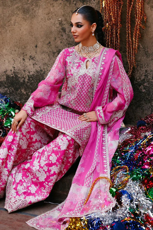 Picture of Charizma - Vasal Luxury Chiffon Festive Edit Vol 2 - VSL6-14 - Unstitched - Available at Raja Sahib