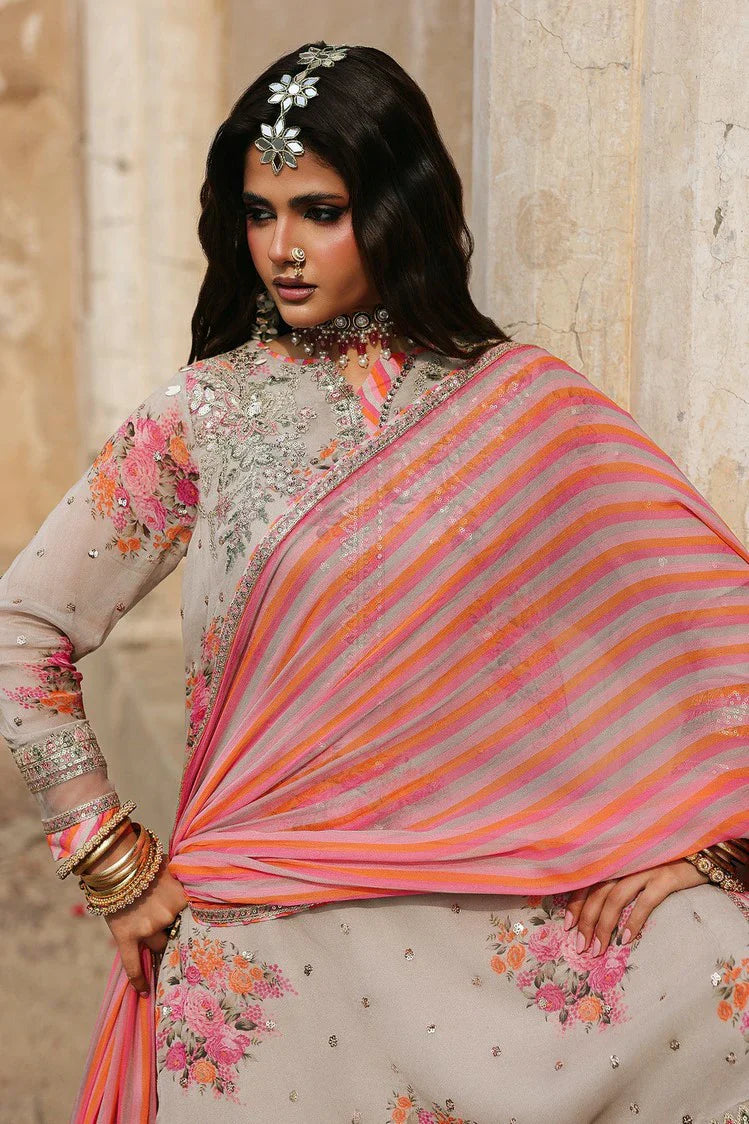 Picture of Charizma - Vasal Luxury Chiffon Festive Edit Vol 2 - VSL6-09 - Unstitched - Available at Raja Sahib