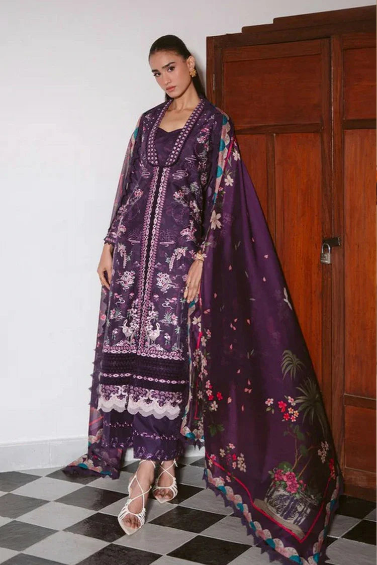 Picture of Ayzel - Serein Eid Kari - ISALUNE-1172 - Unstitched - Available at Raja Sahib