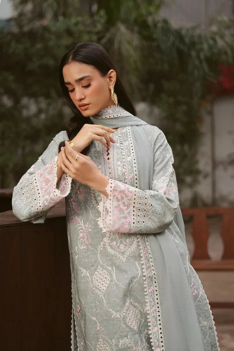 Picture of Ayzel - Serein Eid Kari - LURELL-1174 - Unstitched - Available at Raja Sahib