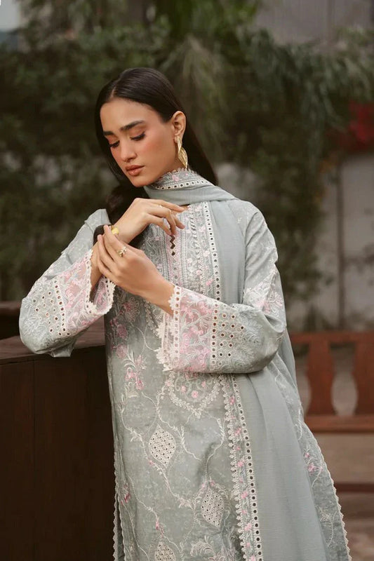 Picture of Ayzel - Serein Eid Kari - LURELL-1174 - Unstitched - Available at Raja Sahib
