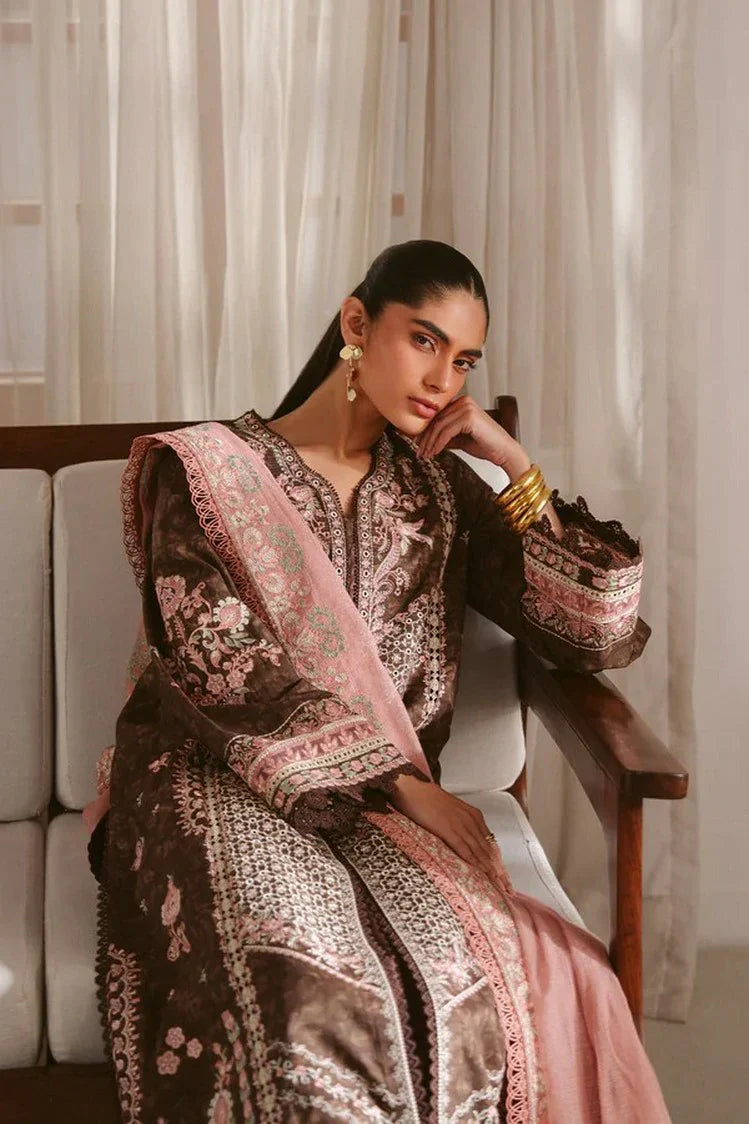 Picture of Ayzel - Serein Eid Kari - SELUNE-1178 - Unstitched - Available at Raja Sahib