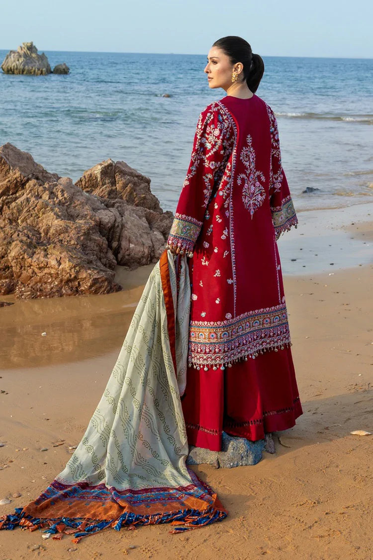Picture of Sadaf Fawad Khan - Siraa Luxury Lawn Eid Edit - 03 Aatish - Unstitched - Available at Raja Sahib