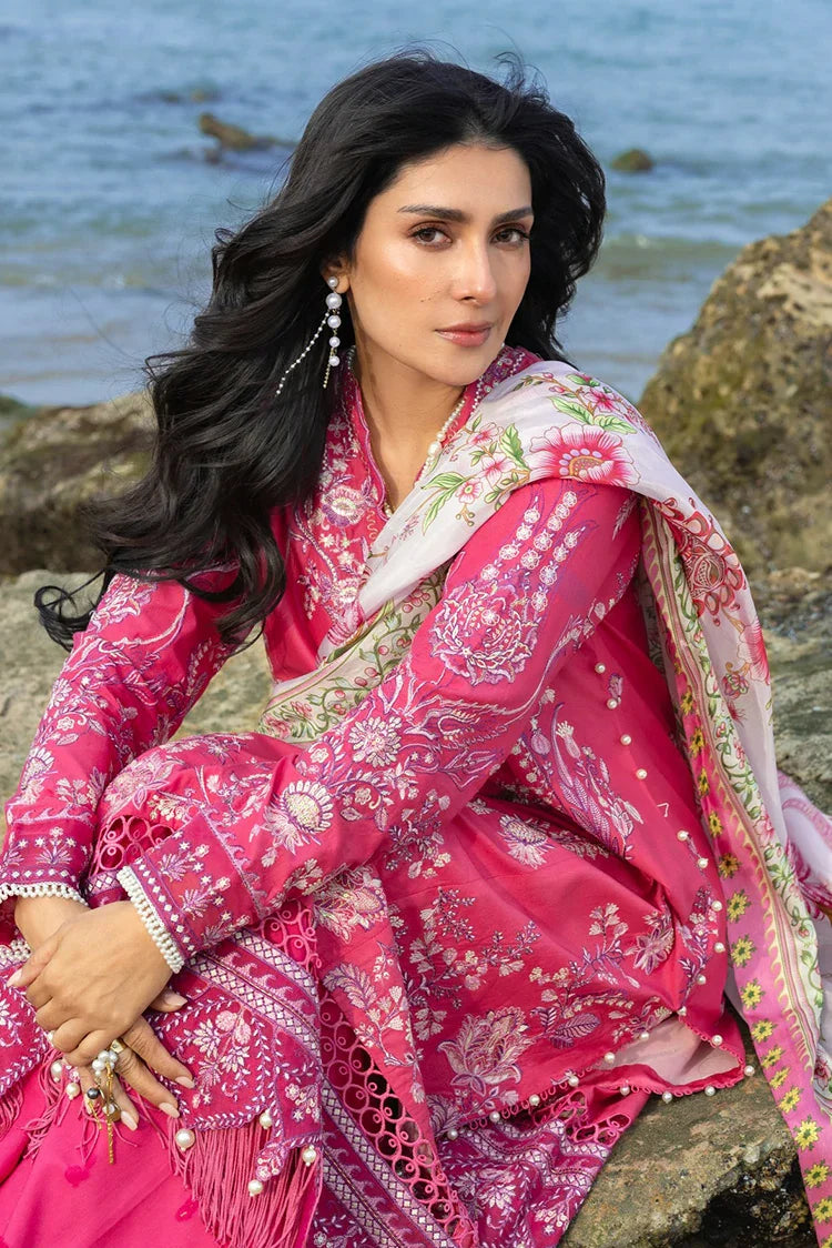 Picture of Sadaf Fawad Khan - Siraa Luxury Lawn Eid Edit - 05 Gulrukh - Unstitched - Available at Raja Sahib