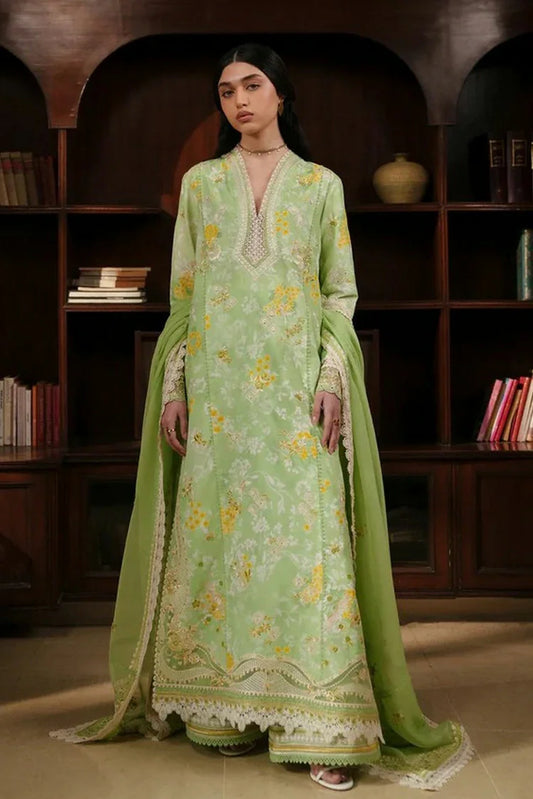 Afrozeh - Florette Pre Eid - 1184-CIEL - Unstitched