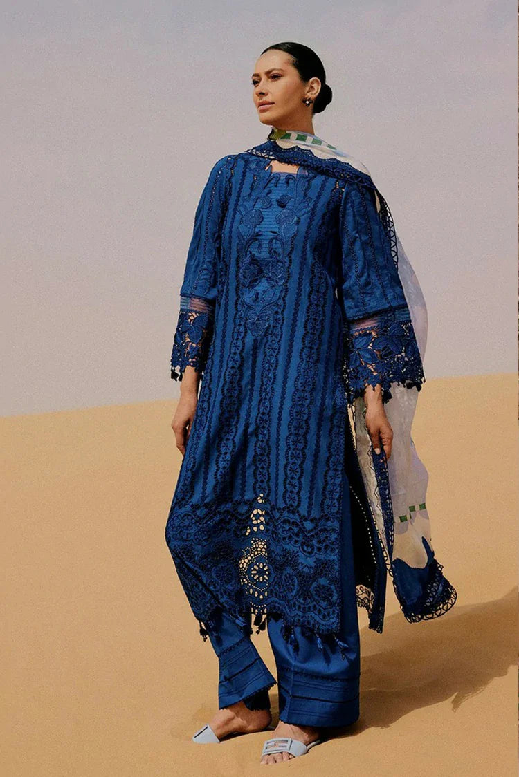 Picture of Saira Rizwan - Luxury Unstitched - NEA-SRL26-01 - Unstitched - Available at Raja Sahib