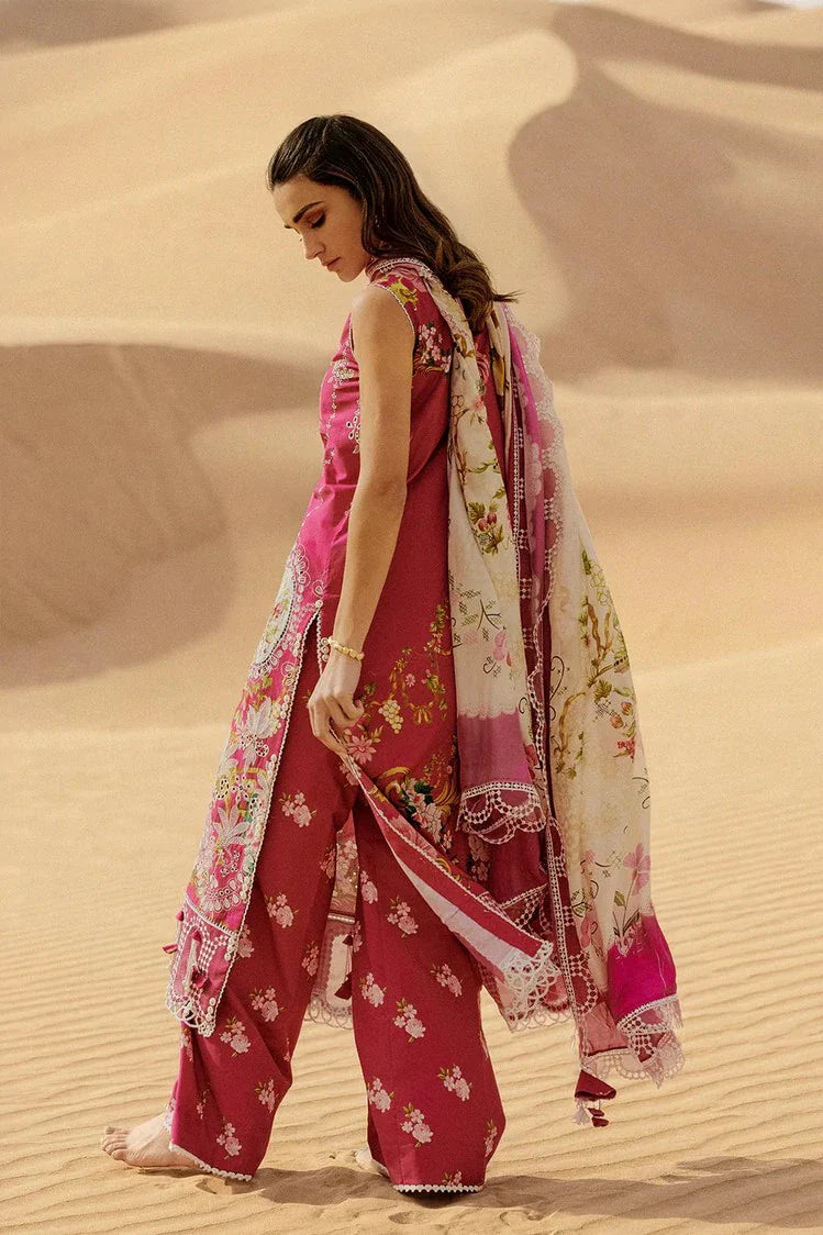 Picture of Saira Rizwan - Luxury Unstitched - ZUMAR-SRL26-02 - Unstitched - Available at Raja Sahib