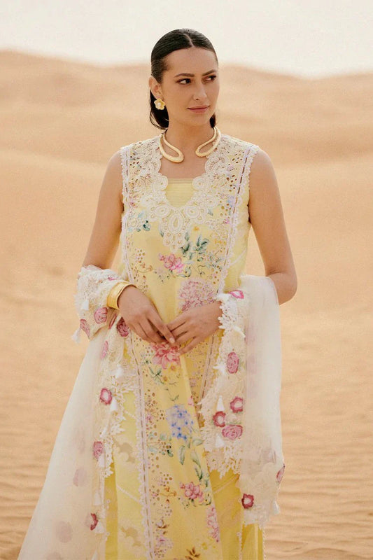 Picture of Saira Rizwan - Luxury Unstitched - AREZOU-SRL26-04 - Unstitched - Available at Raja Sahib