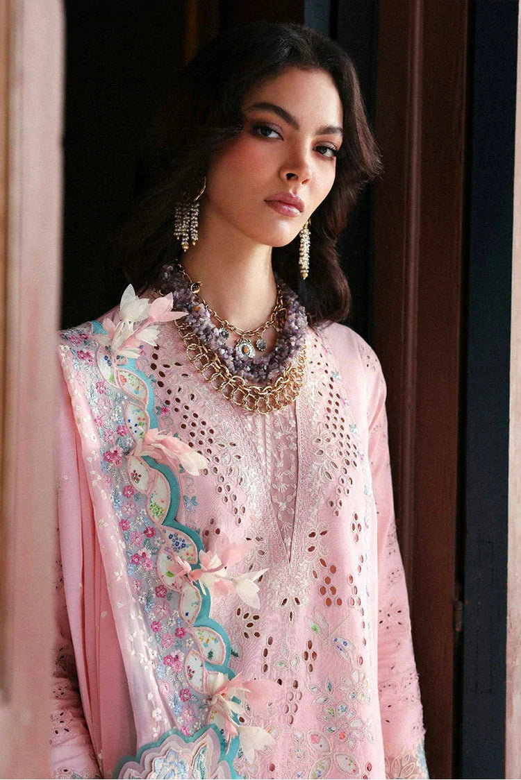 Picture of Republic Womenswear - Reine Luxury Eid Lawn - SL1-26-D2A-Cecelia - Unstitched - Available at Raja Sahib