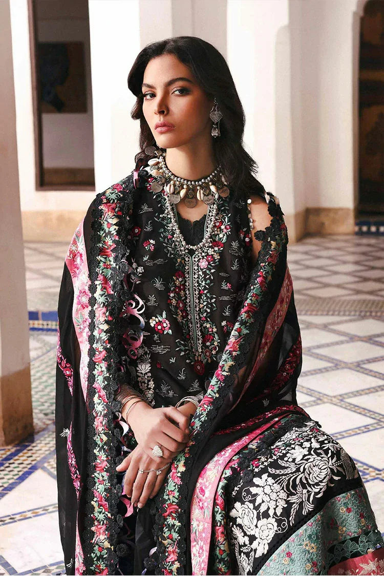 Picture of Republic Womenswear - Reine Luxury Eid Lawn - SL1-26-D3B-Elia - Unstitched - Available at Raja Sahib