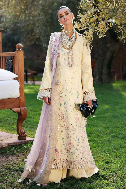 Picture of Republic Womenswear - Reine Luxury Eid Lawn - SL1-26-D7B-Lumi - Unstitched - Available at Raja Sahib