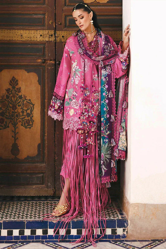 Picture of Republic Womenswear - Reine Luxury Eid Lawn - SL1-26-D8A-Aria - Unstitched - Available at Raja Sahib