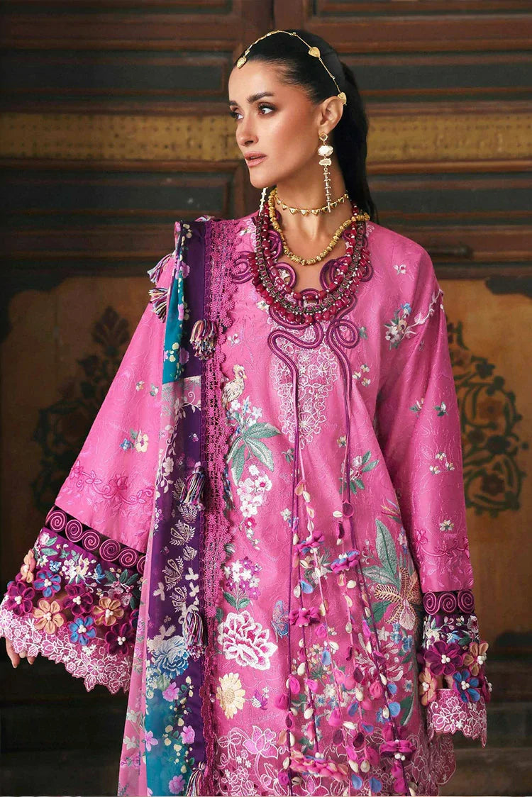 Picture of Republic Womenswear - Reine Luxury Eid Lawn - SL1-26-D8A-Aria - Unstitched - Available at Raja Sahib