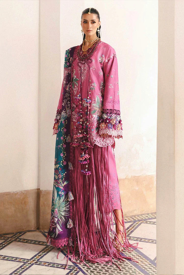 Picture of Republic Womenswear - Reine Luxury Eid Lawn - SL1-26-D8A-Aria - Unstitched - Available at Raja Sahib