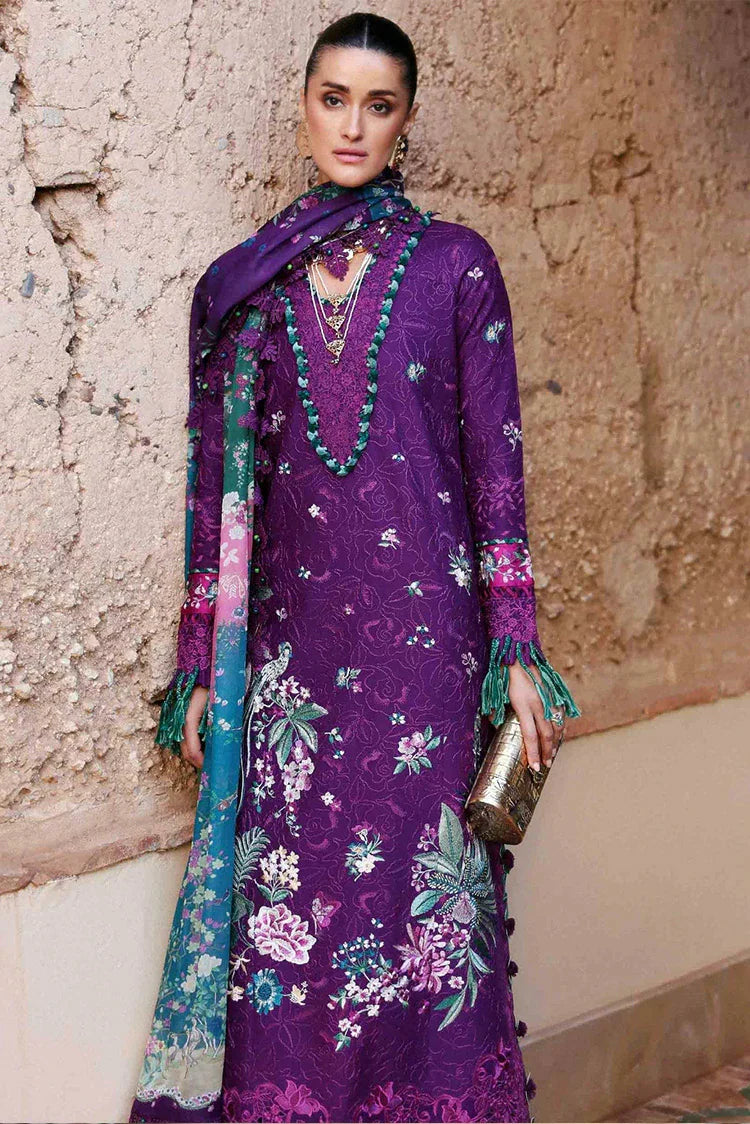 Picture of Republic Womenswear - Reine Luxury Eid Lawn - SL1-26-D8B-Nia - Unstitched - Available at Raja Sahib