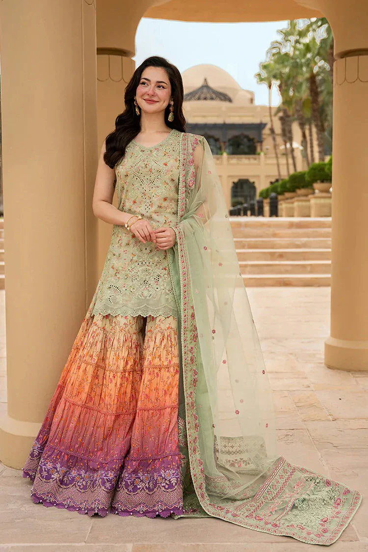 Faiza Saqlain - Aya Luxury Lawn - AY-02-Eldira - Unstitched