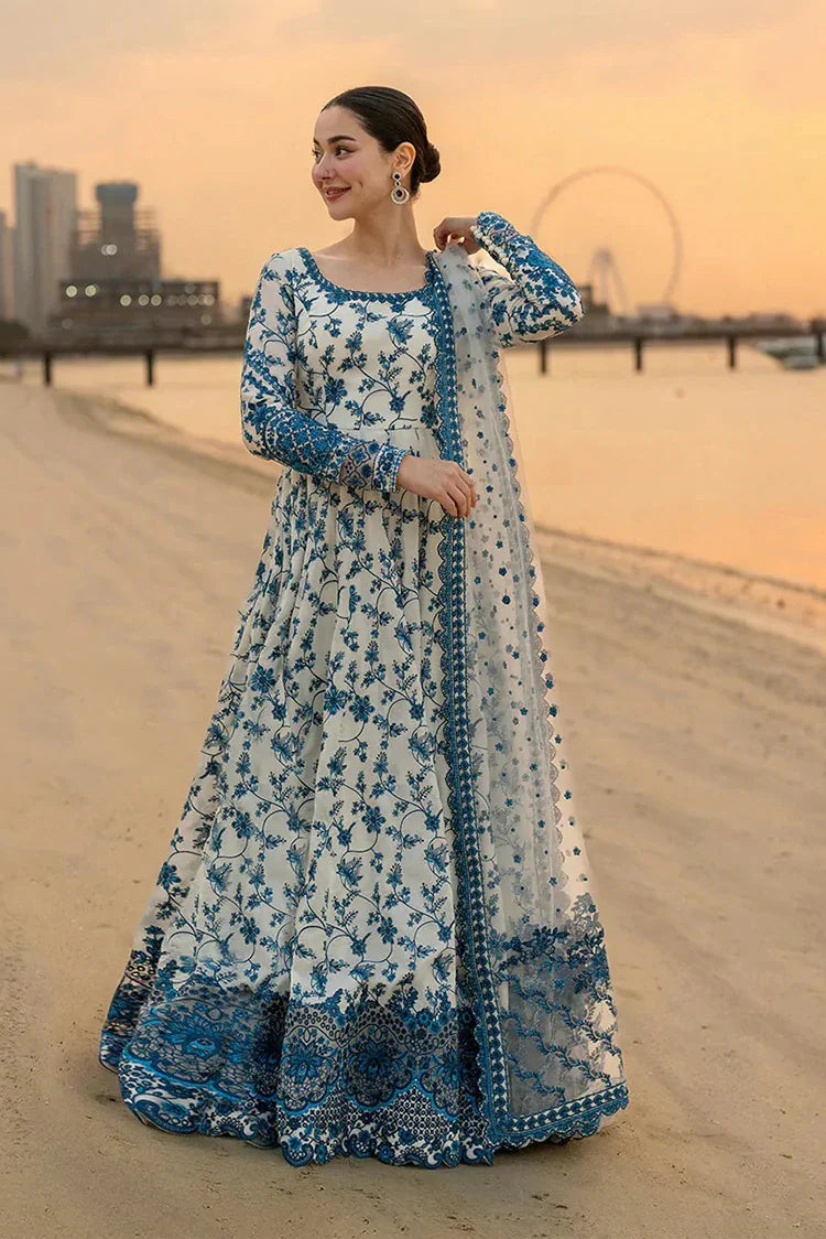 Faiza Saqlain - Aya Luxury Lawn - AY-03-Jehona - Unstitched
