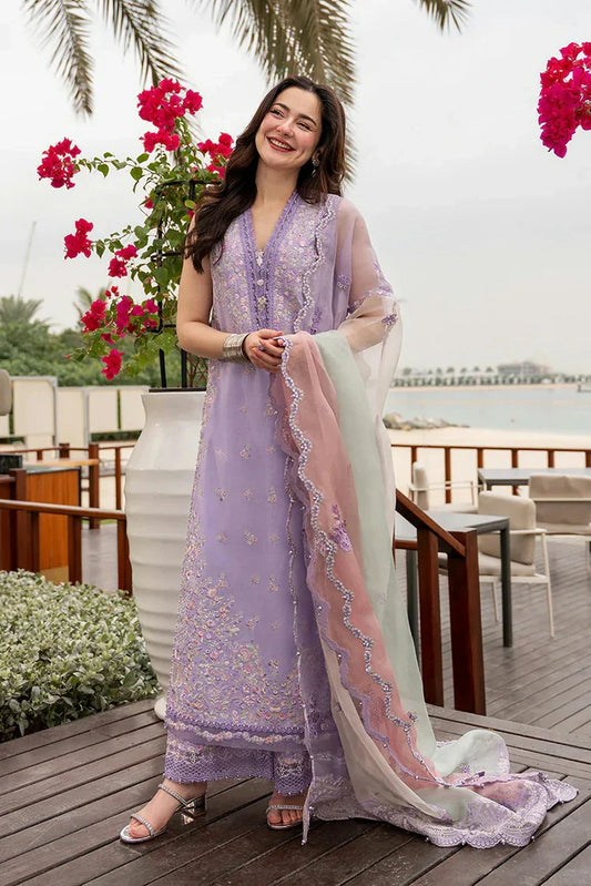 Faiza Saqlain - Aya Luxury Lawn - AY-06-Suela - Unstitched