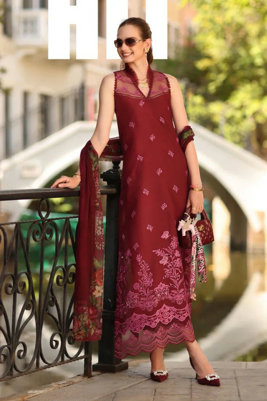 Picture of Noor by Saadia Asad - Noor Eid Luxe Printskhaas - Design 1A - Unstitched - Available at Raja Sahib
