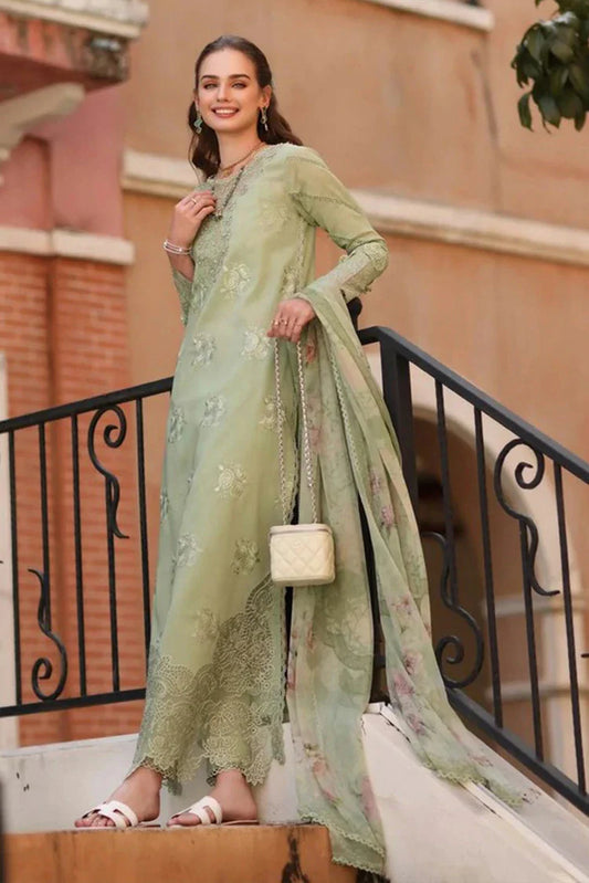 Picture of Noor by Saadia Asad - Noor Eid Luxe Printskhaas - Design 2A - Unstitched - Available at Raja Sahib
