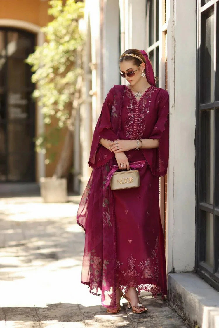Picture of Noor by Saadia Asad - Noor Eid Luxe Printskhaas - Design 3A - Unstitched - Available at Raja Sahib