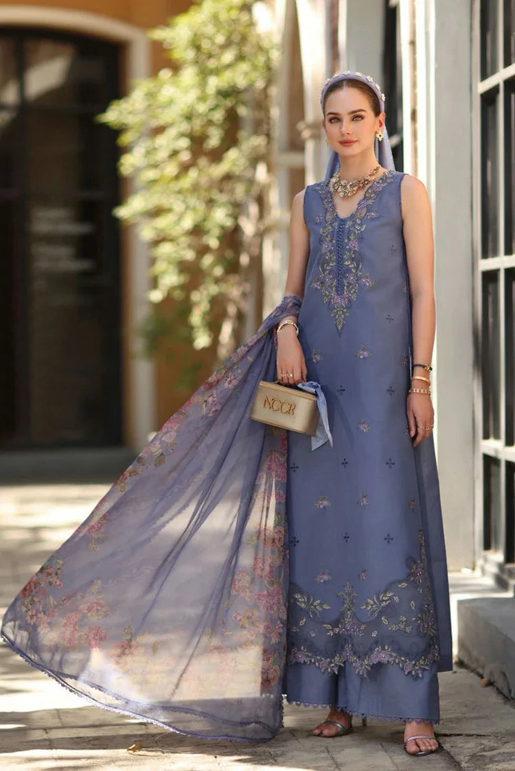Picture of Noor by Saadia Asad - Noor Eid Luxe Printskhaas - Design 3B - Unstitched - Available at Raja Sahib