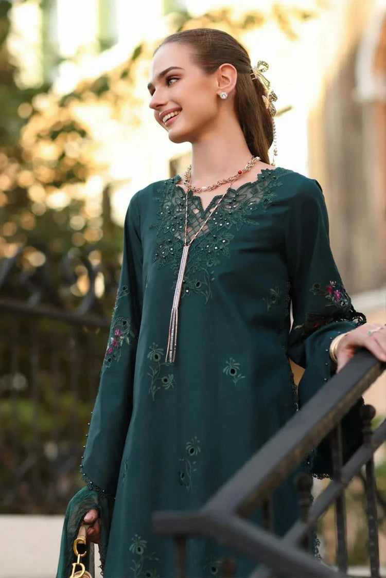 Picture of Noor by Saadia Asad - Noor Eid Luxe Printskhaas - Design 5A - Unstitched - Available at Raja Sahib