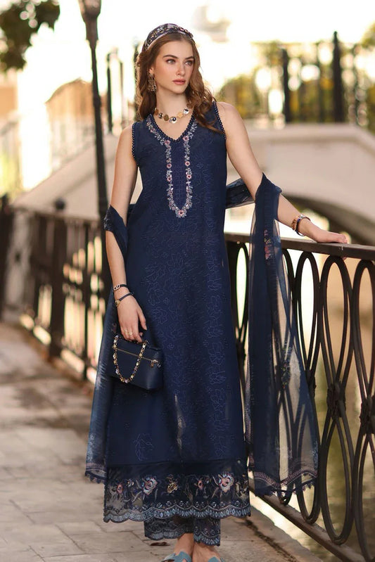 Picture of Noor by Saadia Asad - Noor Eid Luxe Printskhaas - Design 6A - Unstitched - Available at Raja Sahib