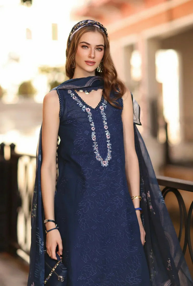 Picture of Noor by Saadia Asad - Noor Eid Luxe Printskhaas - Design 6A - Unstitched - Available at Raja Sahib