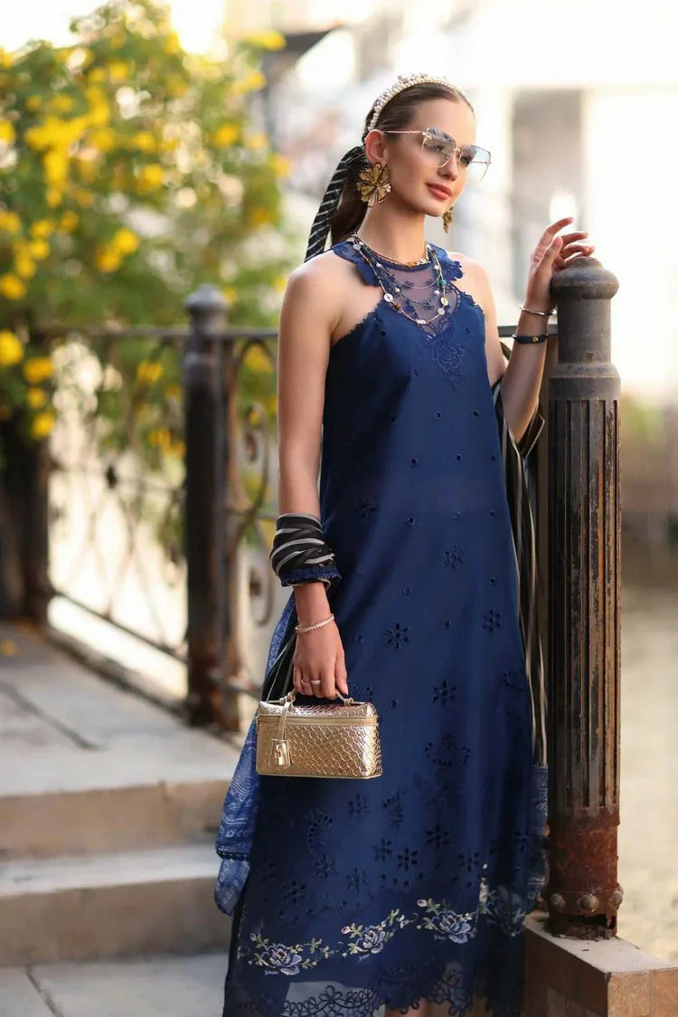 Picture of Noor by Saadia Asad - Noor Eid Luxe Printskhaas - Design 7B - Unstitched - Available at Raja Sahib