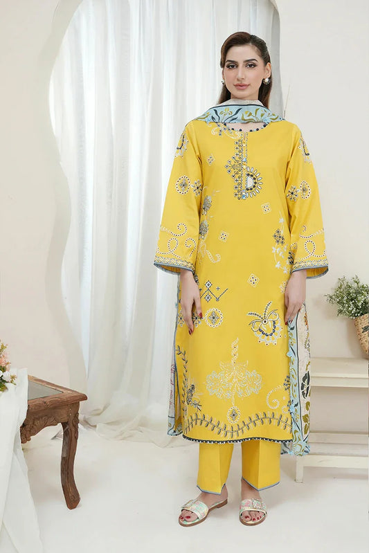 Picture of Atiya Irfan - Premium Summer Edit Vol 2 - AT-12 - Unstitched - Available at Raja Sahib