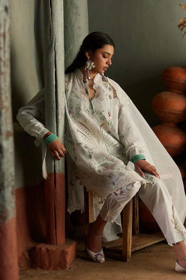 Picture of Zaha - Meili Festive Lawn - SHU?M?I ?? (ZL26-10 A) - Unstitched - Available at Raja Sahib