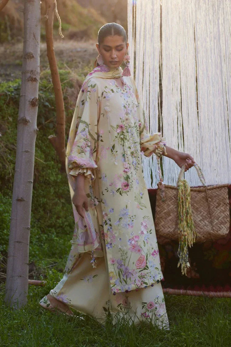 Picture of Zaha - Meili Festive Lawn - JI? (?) (ZL26-12 B) - Unstitched - Available at Raja Sahib