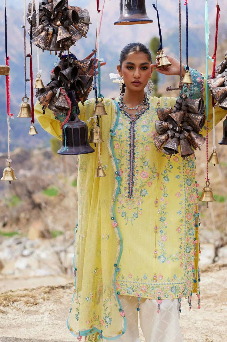 Picture of Zaha - Meili Festive Lawn - RUÌM?I ?? (ZL26-01 A) - Unstitched - Available at Raja Sahib