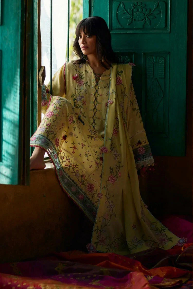 Picture of Zaha - Meili Festive Lawn - HU? YÙN ?? (ZL26-03 B) - Unstitched - Available at Raja Sahib