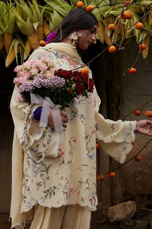 Zaha - Meili Festive Lawn - JI?Y?N ?? (ZL26-04 B) - Unstitched