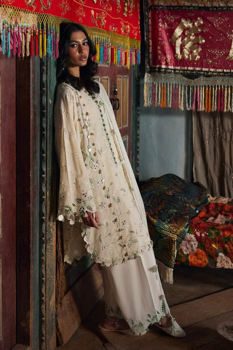 Picture of Zaha - Meili Festive Lawn - MEI ? (ZL26-05 A) - Unstitched - Available at Raja Sahib