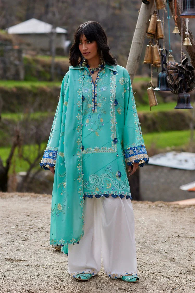 Picture of Zaha - Meili Festive Lawn - BÌ YÙN ?? (ZL26-06 A) - Unstitched - Available at Raja Sahib