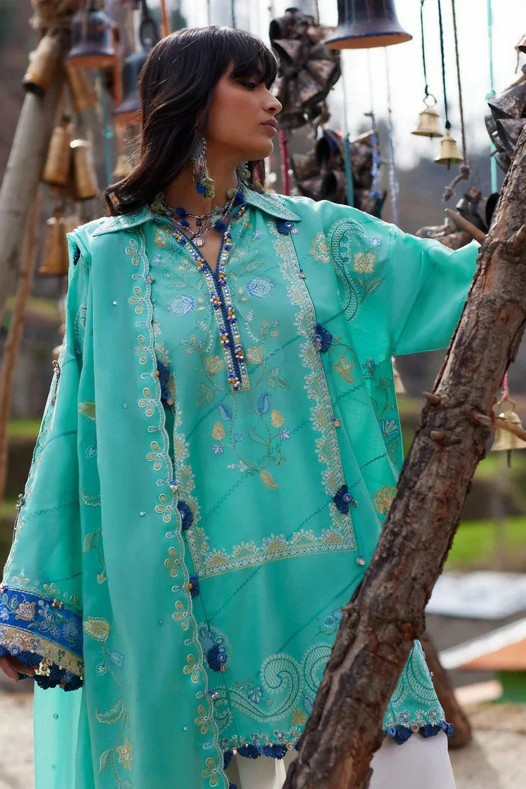 Picture of Zaha - Meili Festive Lawn - BÌ YÙN ?? (ZL26-06 A) - Unstitched - Available at Raja Sahib