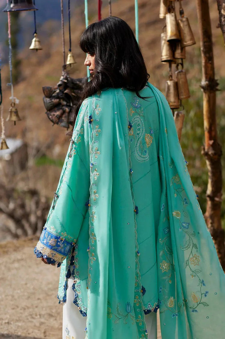 Picture of Zaha - Meili Festive Lawn - BÌ YÙN ?? (ZL26-06 A) - Unstitched - Available at Raja Sahib