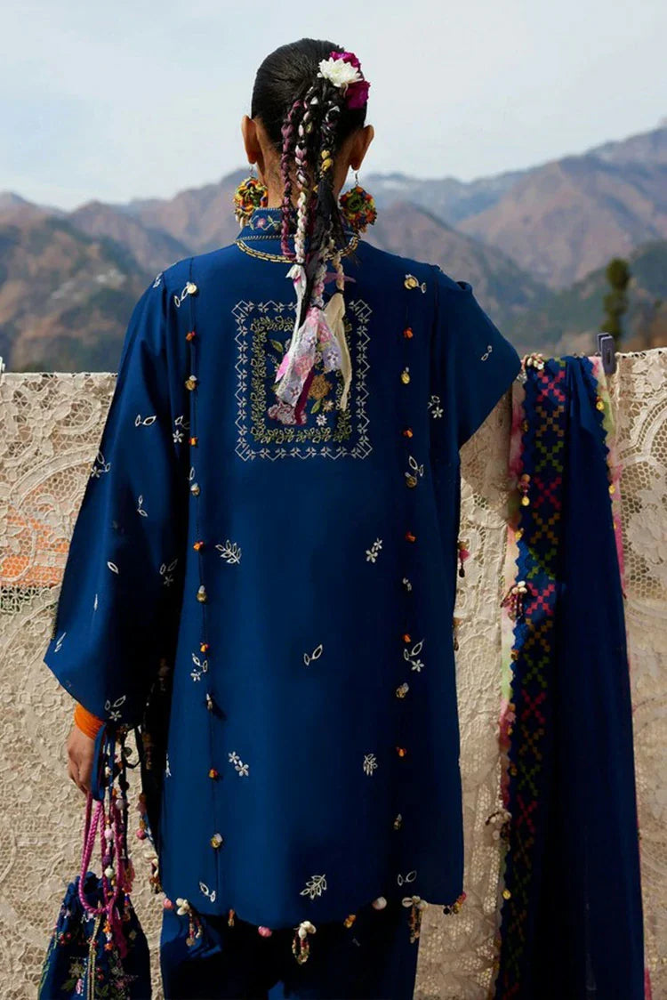 Picture of Zaha - Meili Festive Lawn - C?I F?NG ?? (ZL26-08 A ) - Unstitched - Available at Raja Sahib