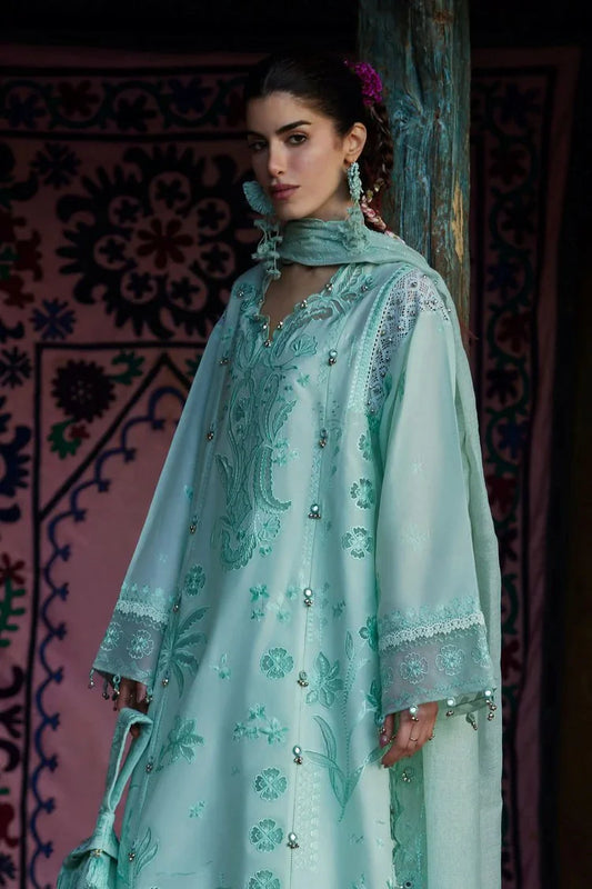 Zaha - Meili Festive Lawn - F?N YÙN ?? (ZL26-09 A) - Unstitched