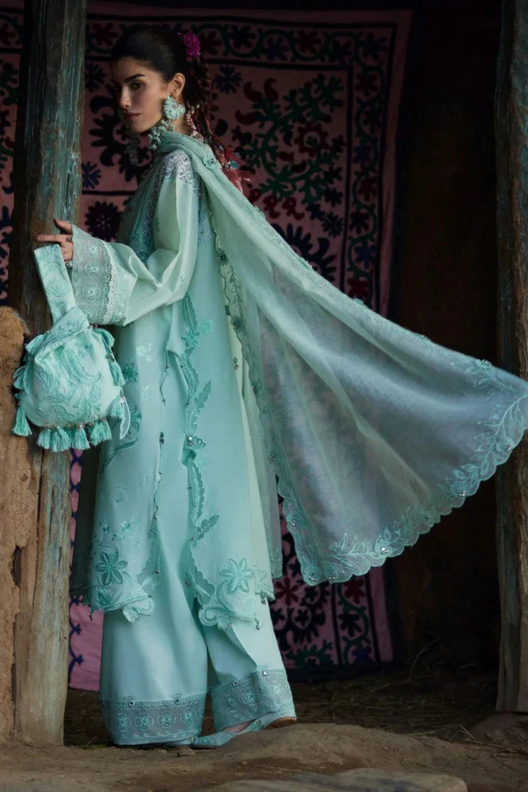 Picture of Zaha - Meili Festive Lawn - F?N YÙN ?? (ZL26-09 A) - Unstitched - Available at Raja Sahib