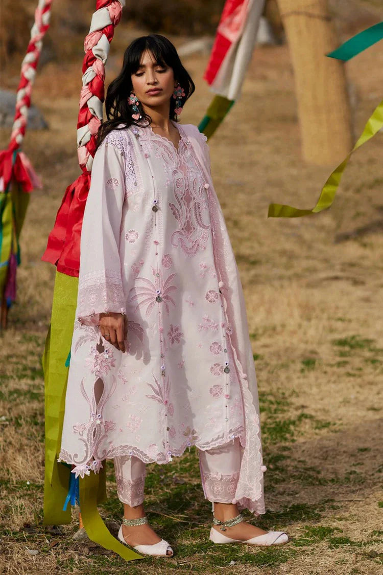 Zaha - Meili Festive Lawn - F?N YÙN ?? (ZL26-09 B) - Unstitched