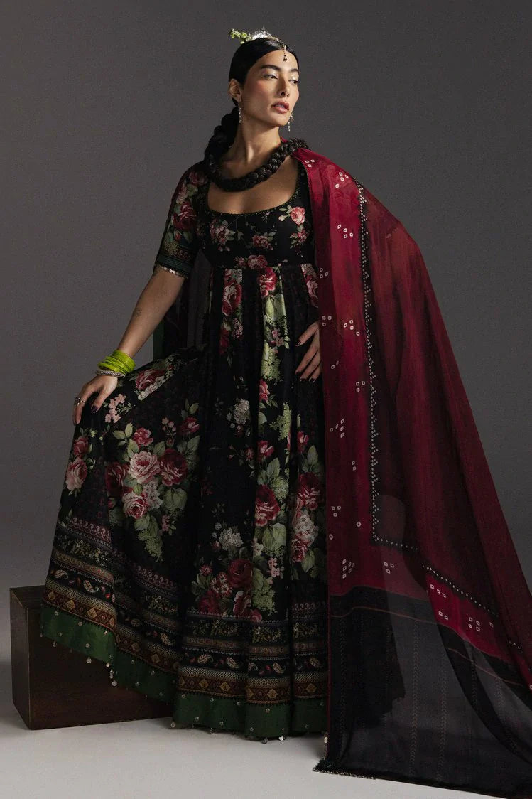 Picture of Zara Shahjahan - Anarkali Lawn - D-5 SHEHZADI - Unstitched - Available at Raja Sahib