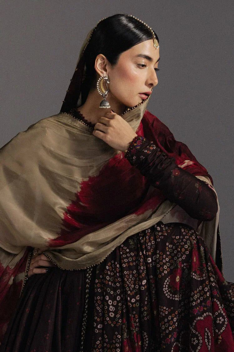 Picture of Zara Shahjahan - Anarkali Lawn - D-7 ZARMEEN - Unstitched - Available at Raja Sahib