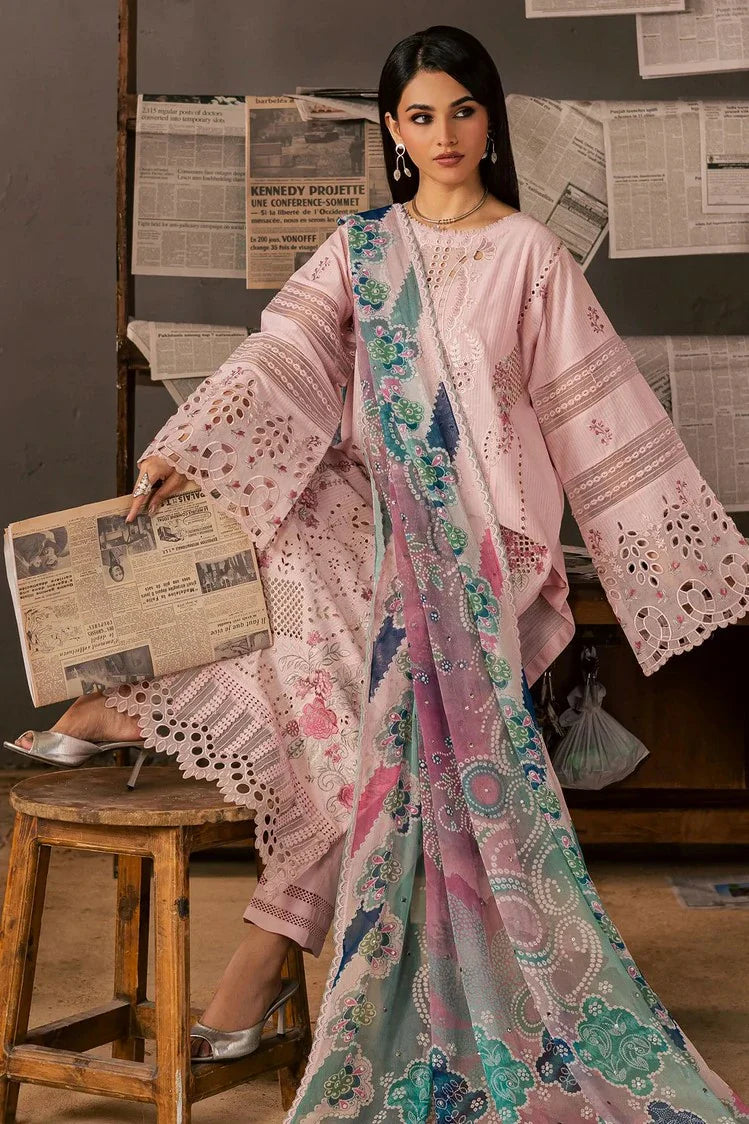 Picture of Nureh - Bazar Embroidered Doria Lawn Collection Vol 1 - NE-241 - Unstitched - Available at Raja Sahib