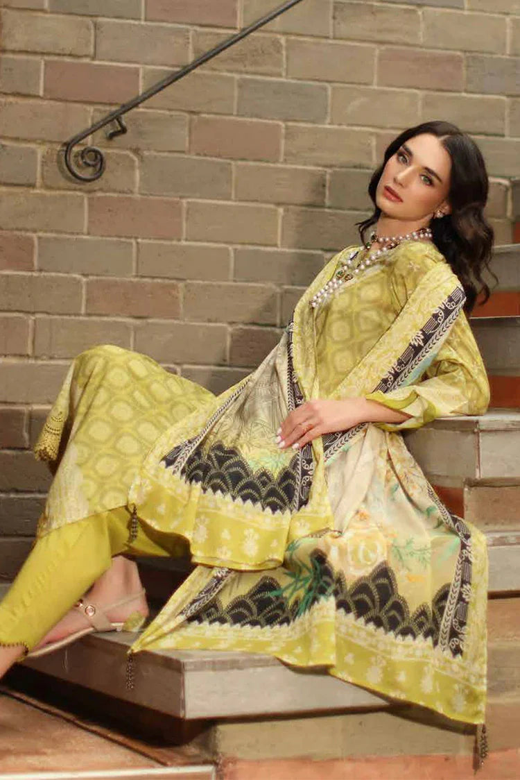 Picture of Nureh - Signature Prints Printed Lawn Zari Collection Vol 2 - SP-201 - Unstitched - Available at Raja Sahib